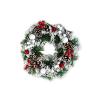 Buy cheap Eco-Friendly PVC Artificial Pre Lit Christmas Wreath For Holiday Decoration from wholesalers