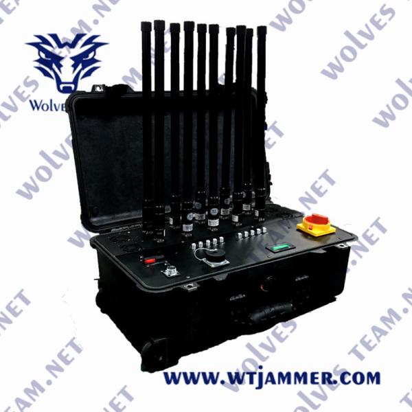 Buy cheap 2400-2500MHz 2500m 600W Drone Signal Scrambler from wholesalers
