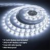 Buy cheap DC 24V 5V 120LEDs 8mm 6500K White High Brightness Flexible Electroplate SMD2835 LED Strip Light from wholesalers