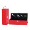 Buy cheap PU Leather Gift Box 0.25mm Single Wine Box Packaging from wholesalers