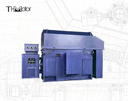 Quality 800KW 375rpm three phase electric motor high-voltage wound rotor motor YRKK 900KW for sale