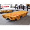 Buy cheap Heat Resistance Rail Transfer Trolley , Heavy Steel Motorized Rail Transfer Cart from wholesalers