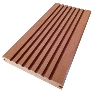 Buy cheap Anti Slip 2.2meter 143mm 22mm WPC Solid Decking from wholesalers
