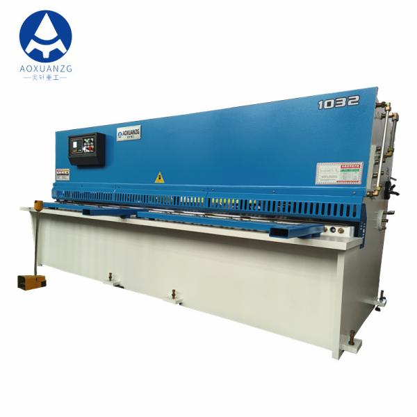 Buy cheap Carbon Steel CNC Hydraulic Guillotine Shear Cutter 10mm Thickness from wholesalers