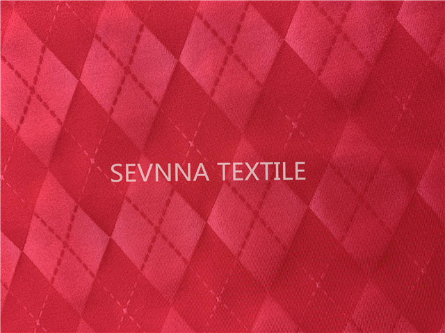 Repreve Tahiti Breathable Recycled Swimwear Fabric Polyester Spandex Red