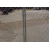 Buy cheap Hot Dipped Galvanized Portable Chain Link Fence Panels 60X50mm Mesh Size from wholesalers