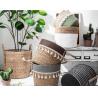 Buy cheap Handicraft Natural Seagrass Storage Basket With Handle ECO Friendly Kids Toy Clothes Baskets Storage Home Decoractions from wholesalers