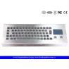 Buy cheap Rugged Stainless Steel Industrial Desktop Keyboard PS/2 Or USB Interface With 65 Keys from wholesalers