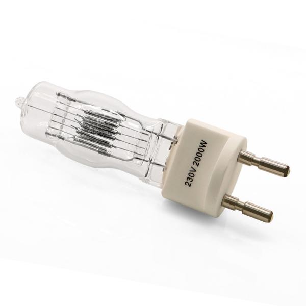 Buy cheap 2000w G22 Quartz Halogen Globes 230v Explosion Proof High Power Iodine Tungsten from wholesalers