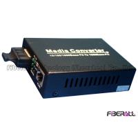 Buy cheap Gigabit Fiber Ethernet Media Converter , Duplex SC Media Converter 1310nm product