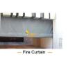 Buy cheap High Temperature Fireproof Silicone Coated Fiberglass Fabric Fire Curtain High-Quality Fire Protection from wholesalers