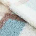 Winter Warm Coat Carpet Bedding Green Sherpa Fabric 300gsm 150D