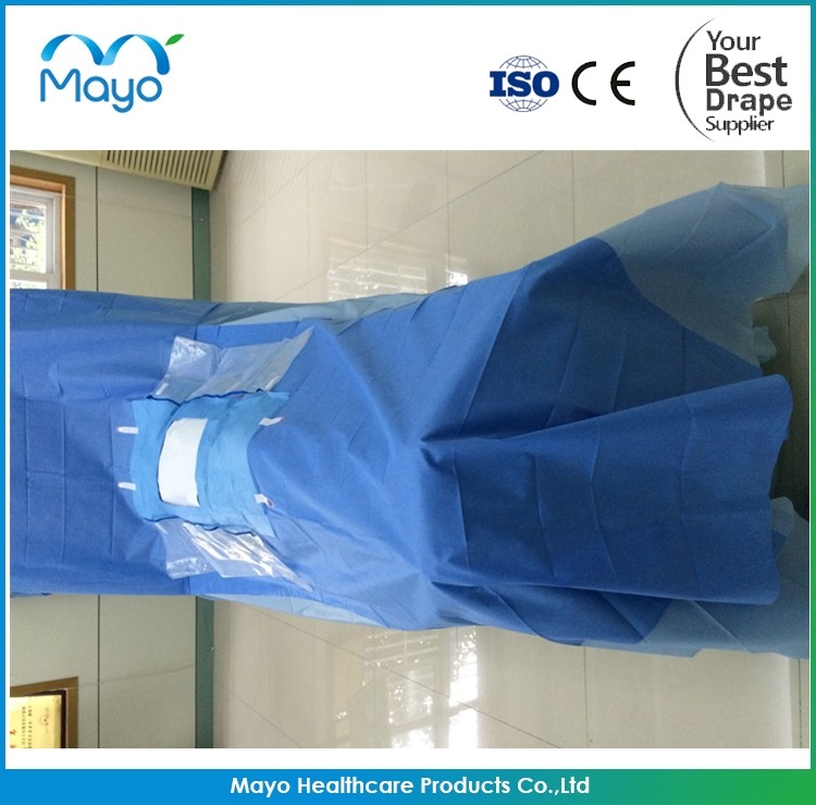 ISO FDA Disposable Surgical Drapes SMS PP Sterile Fenestrated Drape