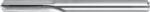 ALCrN Coating Solid Carbide Straight Flute Drill For Aluminum Machining