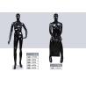 Buy cheap Woman Full Boday Matt Black Clothing Display Mannequin With Different Poses from wholesalers