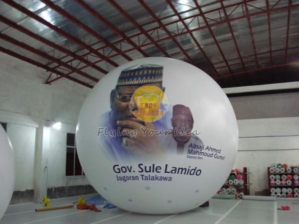 Buy cheap Customized PVC Political Advertising Balloon with Good Elastic for Political Election from wholesalers