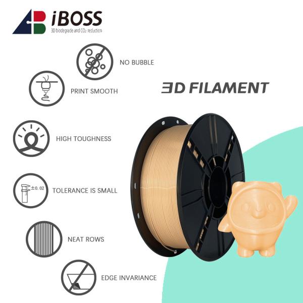 Buy cheap High Strength 3D Filament PLA 1.75mm For Desktop Printer 1kg Net Weight 18 Colors Buff from wholesalers