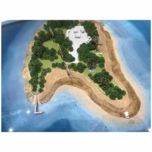 Coastal Landscape Architectural Models 1:100 Architecture Model Accurate