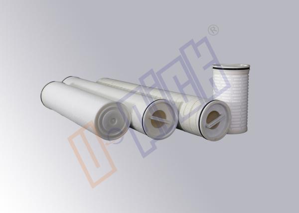 Buy cheap 5 Micron Membrane Filter Cartridge 40 Inch Liquid Filter Cartridge For Factory / Hospital from wholesalers