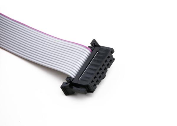 Buy cheap UL94V-0 FC-16P IDC Flat Ribbon Cable Assembly With Butterfly SR from wholesalers