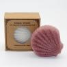 Buy cheap Customerized Logo Shell Shape Body Konjac Sponge Organic from wholesalers