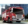 Buy cheap FAW 4x2 8000L Water Fire Fighting Vehicle 270hp Double Row Cabin from wholesalers