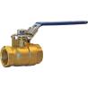 Buy cheap Bronze Ball Valve Two Piece Inline Lever NPT Female C84400 DN 40 from wholesalers