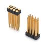 Buy cheap 2.54mm 10 Pin Double Row Customize Pogo Pin Connector Gold Plated SMT from wholesalers