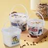 Buy cheap Sample Supplied Plastic Bucket Storage 280ml 500ml 1000ml Food Grade Color Customized from wholesalers