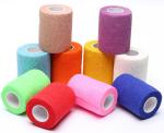 Medical surgical consumables colored veterinary bandage waterproof wrap cotton
