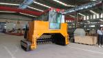 Animal Manure Fermentation Compost Equipment Crawler Type Compost Turner Machine
