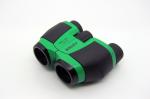 Small Porro Prism Compact Folding Binoculars Green Color Lightweight 160g