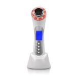 Vibrating Red Green Blue 3Mhz Ultrasonic Ion Face Lift Massager Portable