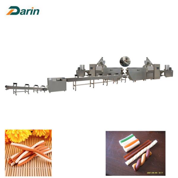 Buy cheap Dog Dental Care Chewing Pet Food Production Line Single Extruder Stainless Steel from wholesalers