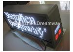 960×320mm Aluminum P5 Taxi LED Display Top Advertising with 3500nits