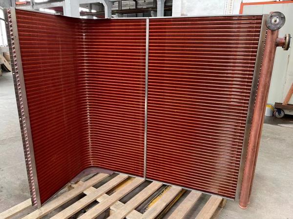 Buy cheap Galvanized Plate Type Finned Tube Heat Exchanger Condenser Coil from wholesalers