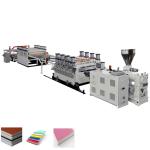 Buy cheap WPC PVC Foam Board Plastic Sheet Extruder Machine Electric Heating from wholesalers