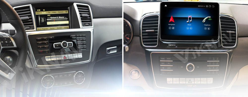9inch Android 10 Mercedes Benz Radio For ML W166 GL X166 2012 2019