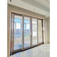 Buy cheap Durable Residential Aluminum Sliding Glass Doors Large Screen Push And Pull product