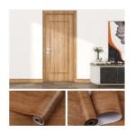 Modern Style PVC Natural Embossed Wood Grain Self Adhesive Decorative Wallpaper