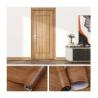 Buy cheap Modern Style PVC Natural Embossed Wood Grain Self Adhesive Decorative Wallpaper Sticker oak wood wallpaper from wholesalers