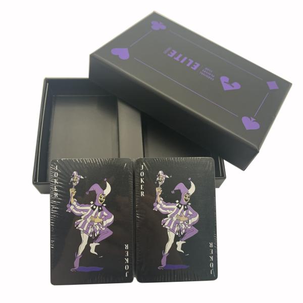Buy cheap Custom Logo Printed Waterproof 0.3 - 0.32mm PVC Poker Cards from wholesalers