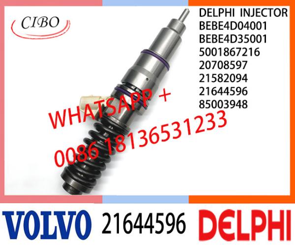 Buy cheap Fuel Diesel Injector 21644596 BEBE4D04001 BEBE4D35001 5001867216 7420708597 20708597 E3.18 for VOL REN-AULTT MD11 EURO from wholesalers