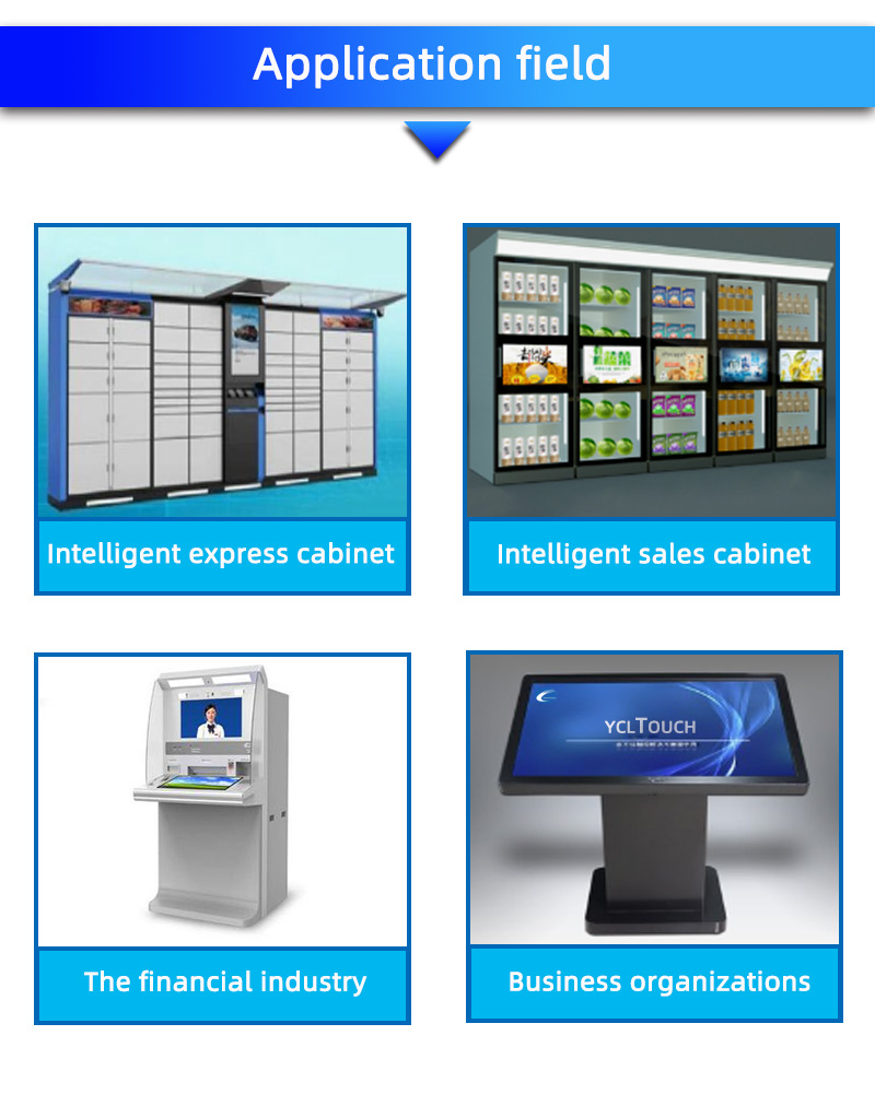 Business 10 Points Touch Screen Panel Overlay Aluminum Material