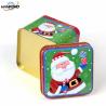 Buy cheap Rustproof Cookie Small Christmas Tins With Lids Thickened Lightweight from wholesalers