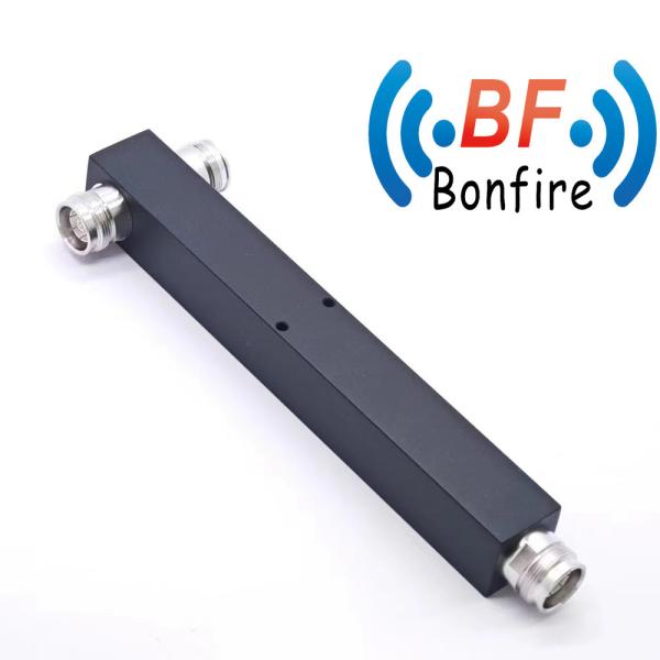 698-6000MHz RF Wideband 2 Way 4.3-10 F Power Splitter for Space-Saving