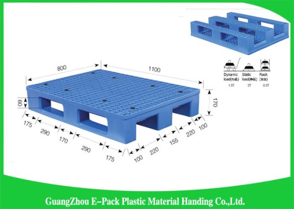 Buy cheap Durable Heavy Duty Plastic Pallets Transport Moving Anti - Slip With Steel Tubes Inside from wholesalers