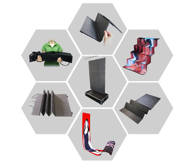 Collapsible Stage LED Screens 4x6 Module , Cabinet LED Display Screen Rentals