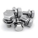 M2 - M16 Stainless Steel Hexagon Screw Customized Stainless Steel Hex Head Bolts