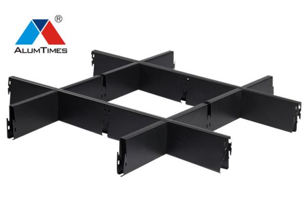 Buy cheap Anti Corrosion Aluminium Grid Ceiling 100×100mm For Metro Station from wholesalers